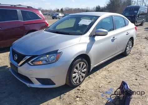 2017 Nissan Sentra Sv from USA, damaged, VIN 3N1AB7AP8HY339676